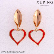 26523- Xuping gros coeur forme dames boucles d&#39;oreilles conceptions